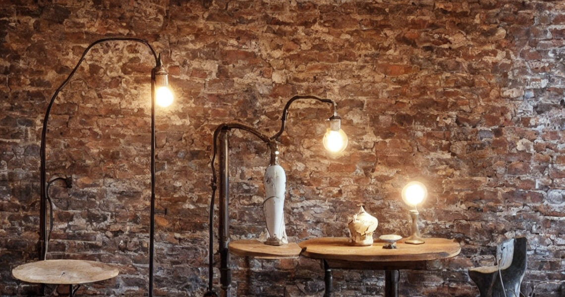 Chic Antique Standlamper: Tidløst Design til Dit Hjem